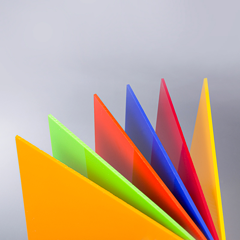 Kolorowy arkusz akrylowy