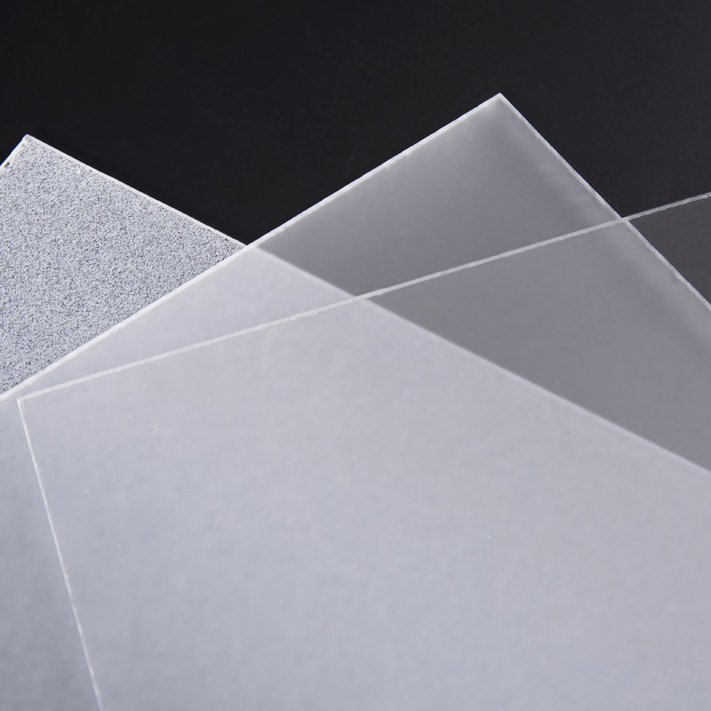 Jednostronny mroczny arkusz akrylowy